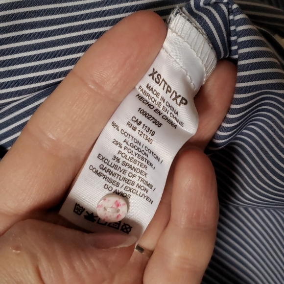 Dynamite Striped Tunic Top BNWT - Picture 4 of 4